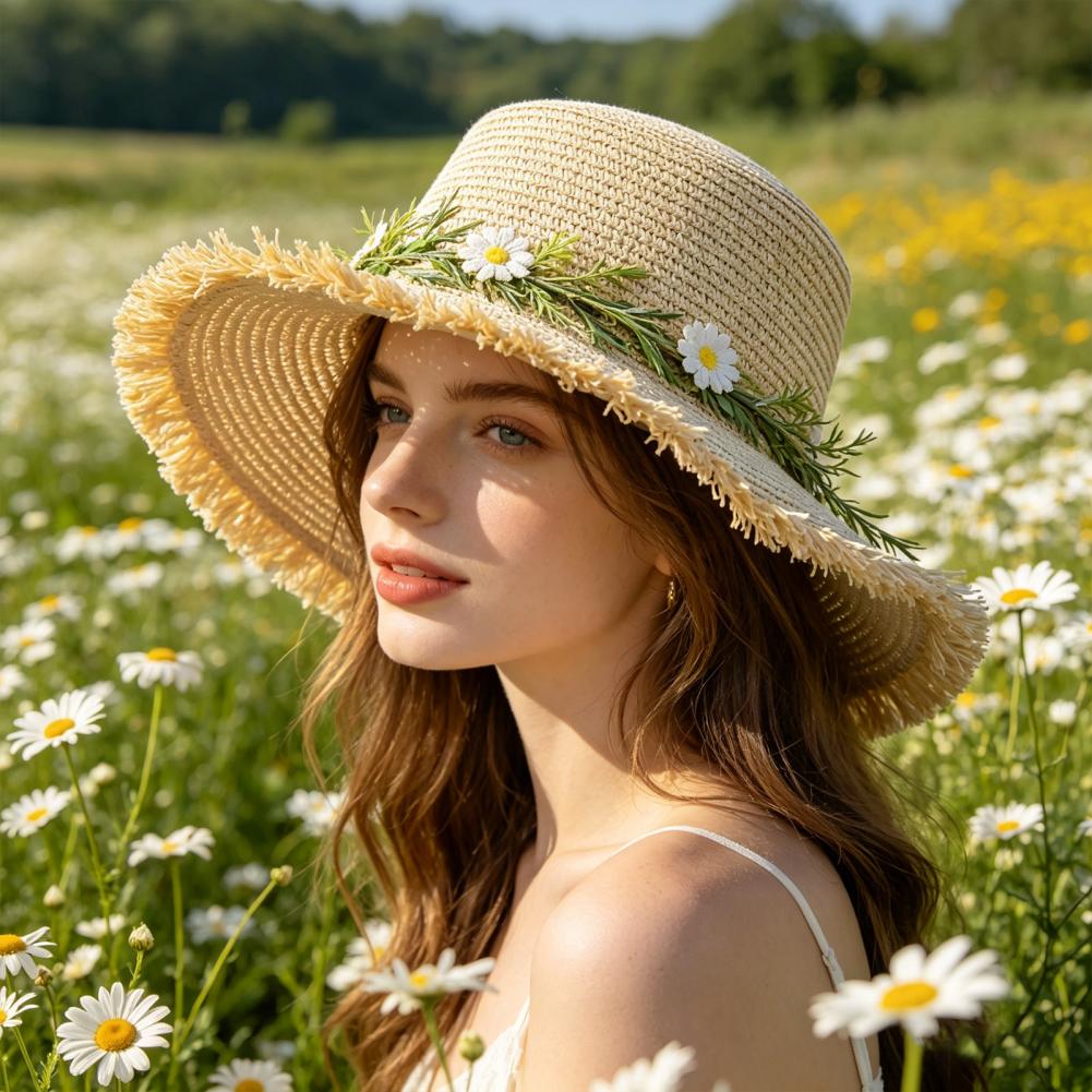 Hat Floppy Wide - Cappello da sole a tesa larga