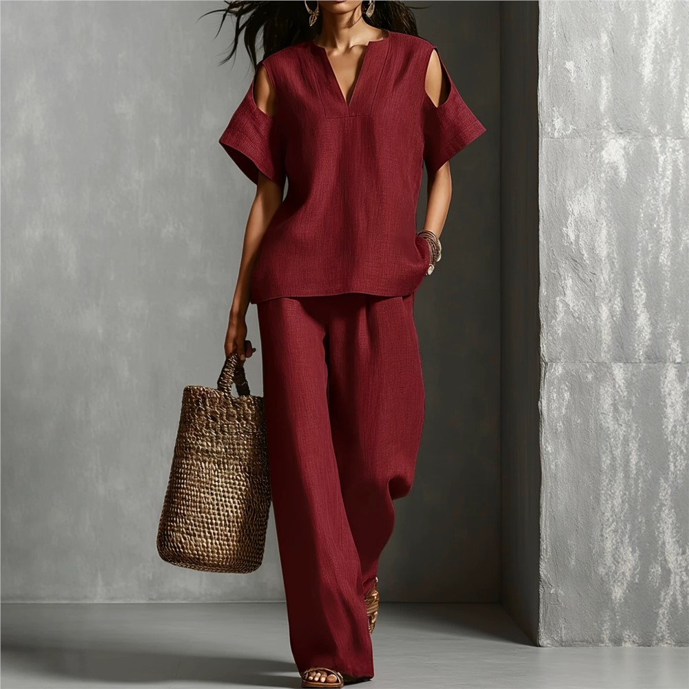 Completo Estivo da Donna in Li - Linen Pant Wide recensione e prezzo