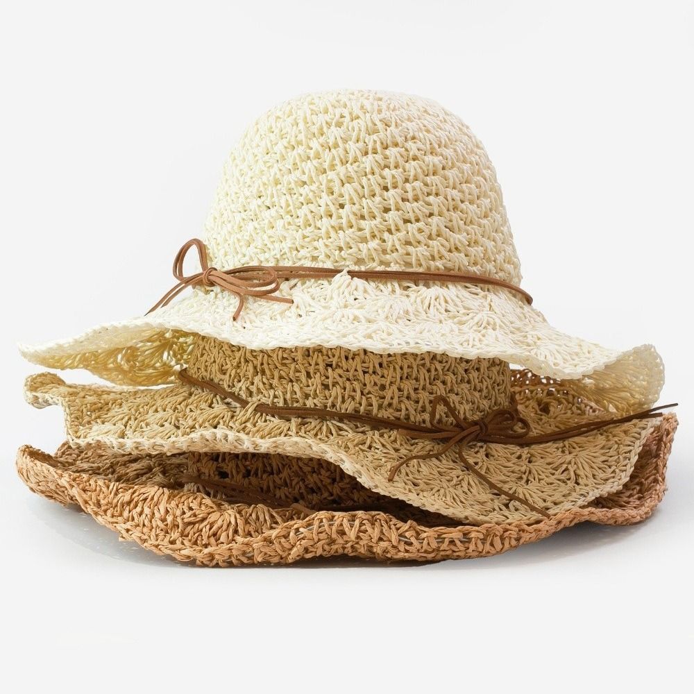 Cappello di Paglia Lavorato a  - Hat Floppy Wide recensione e prezzo