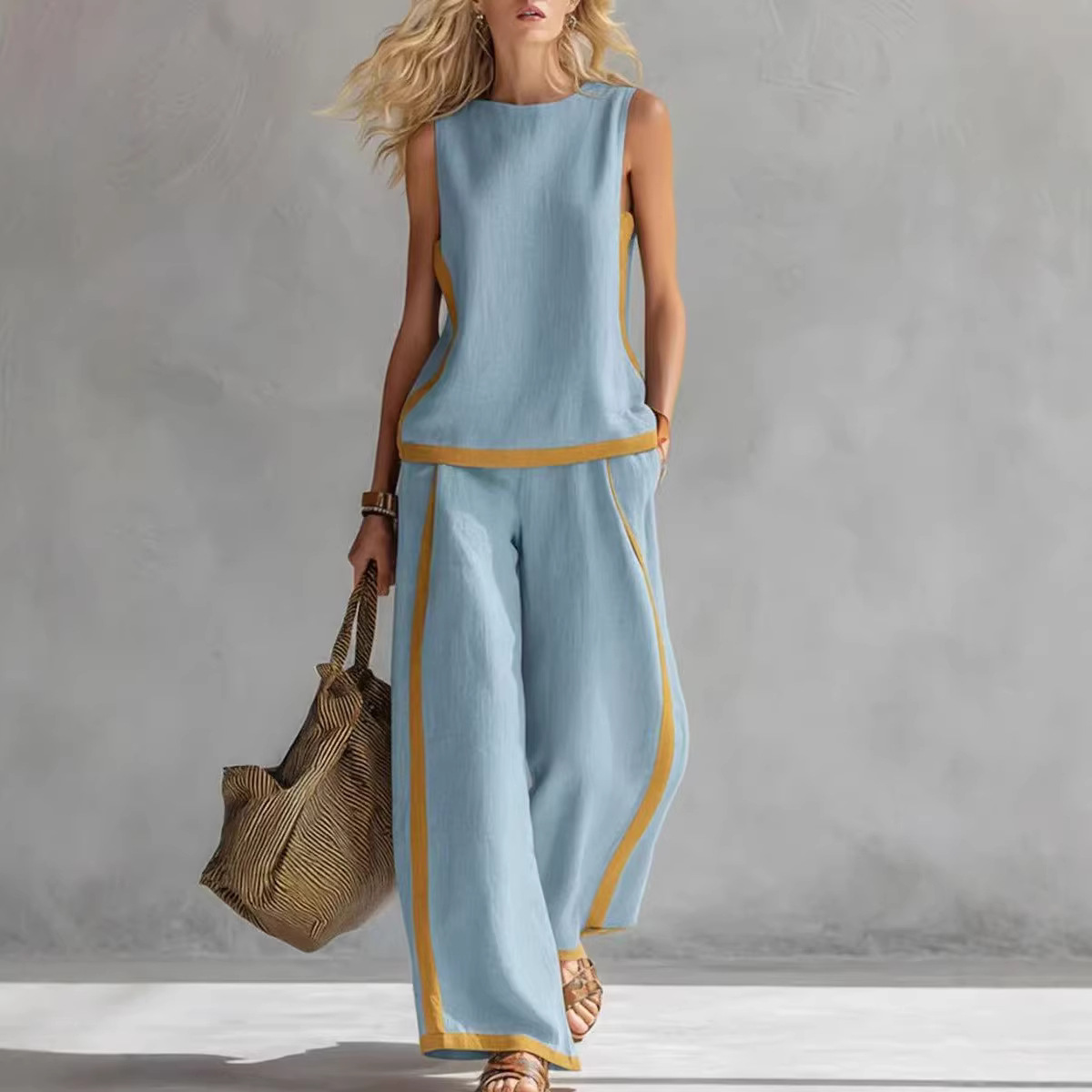 Completo Estivo da Donna in Li - Linen Pant Wide recensione e prezzo