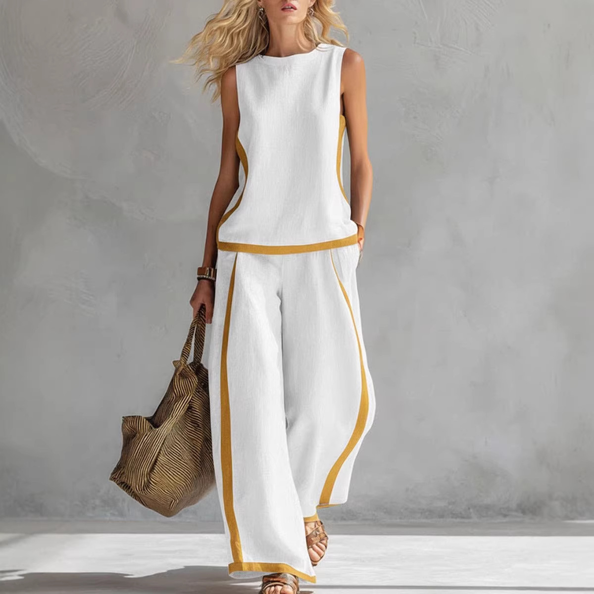 Completo Estivo da Donna in Li - Linen Pant Wide recensione e prezzo