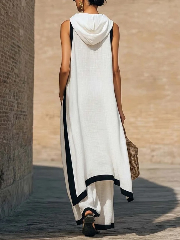 Completo da donna in lino a co - Linen Pant Wide recensione e prezzo