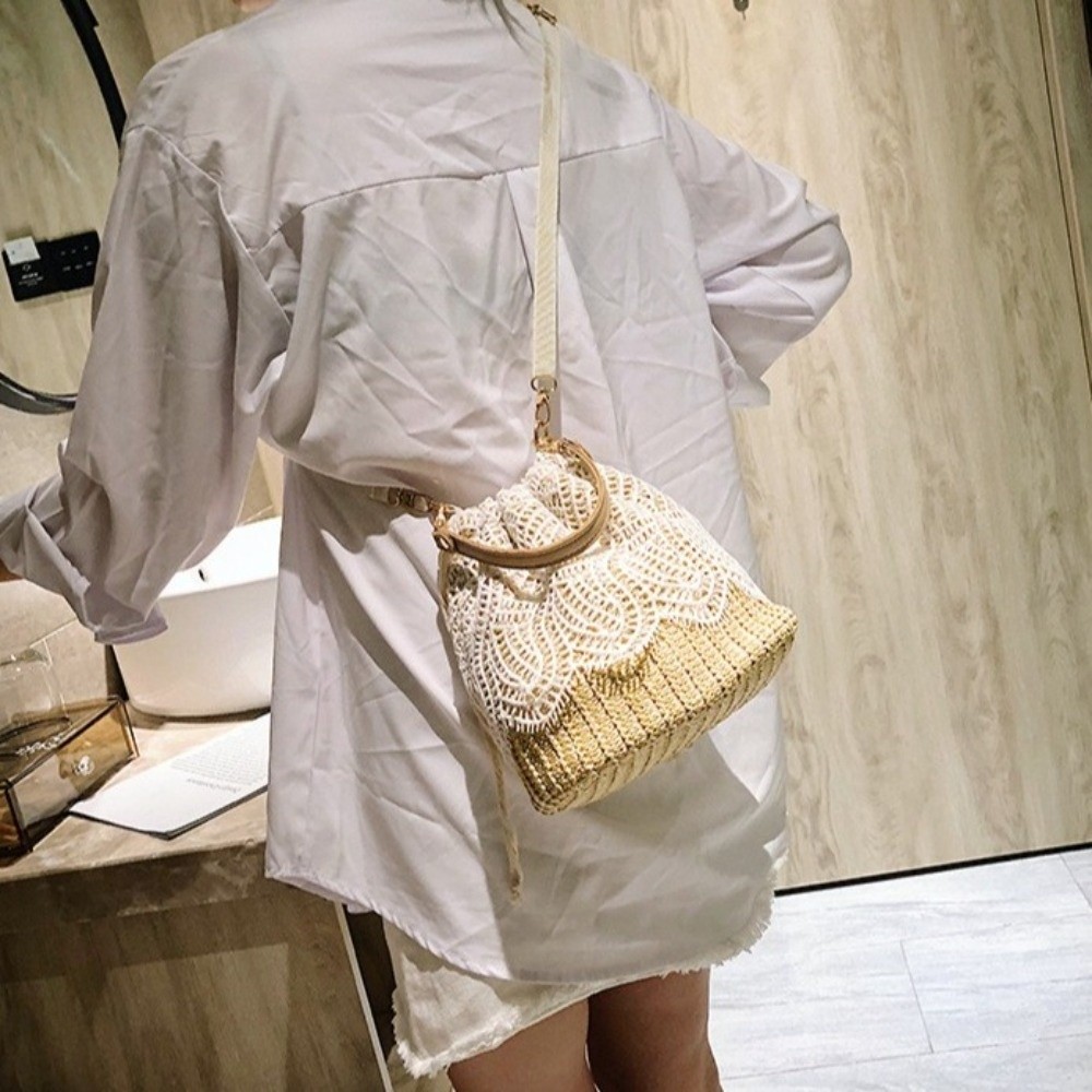 Borsa a Spalla Vintage in Pagl - Tote Bag Beach recensione e prezzo