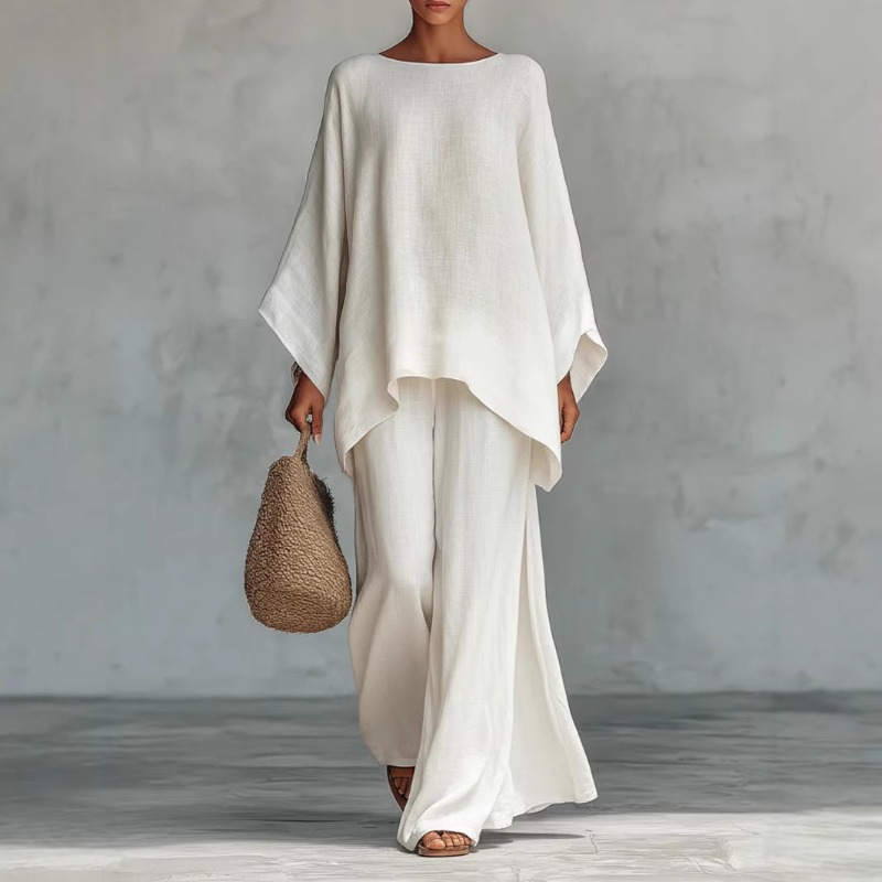 Nuovo Completo Primaverile in  - Linen Pant Wide recensione e prezzo